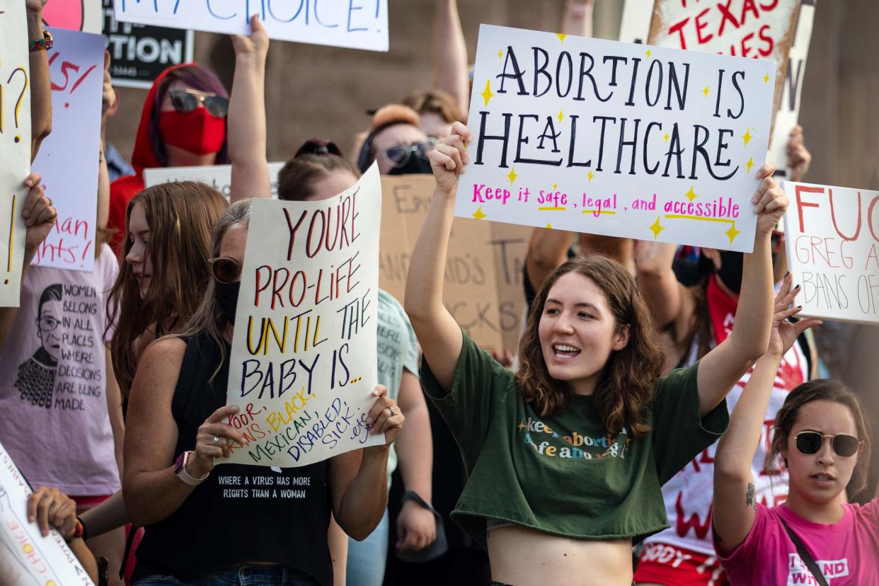 Marches Held Nationwide In Support Of Reproductive Rights