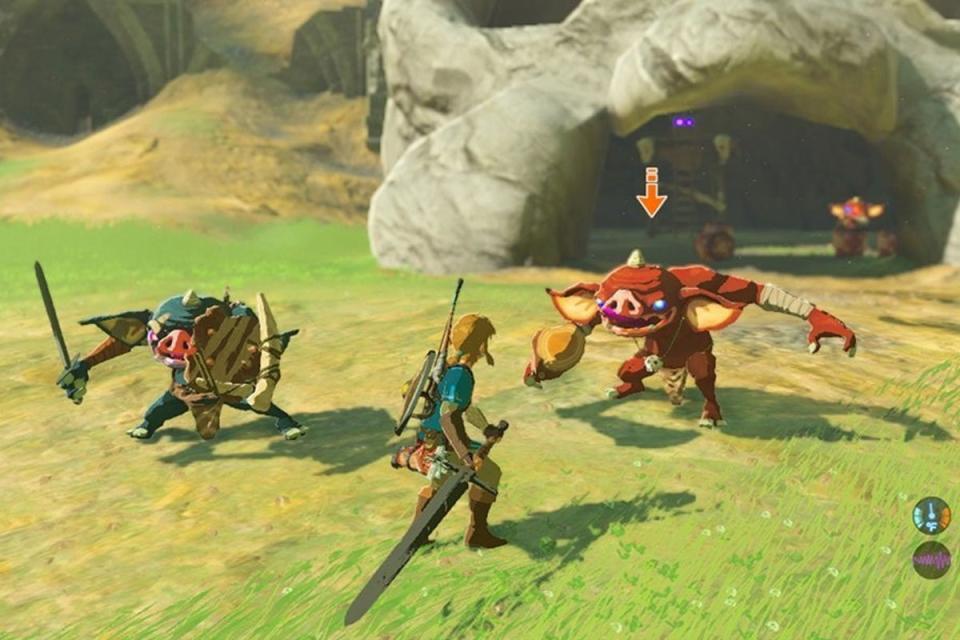 Nintendo reportedly showed developers an improved version of Zelda: Breath of the Wild made for its new console (Nintendo)