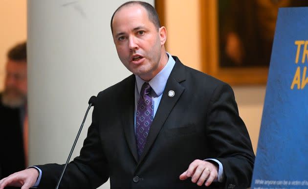 In this Jan. 13, 2020 file photo, Georgia Attorney General Chris Carr speaks at the state capitol in Atlanta. (Photo: via Associated Press)