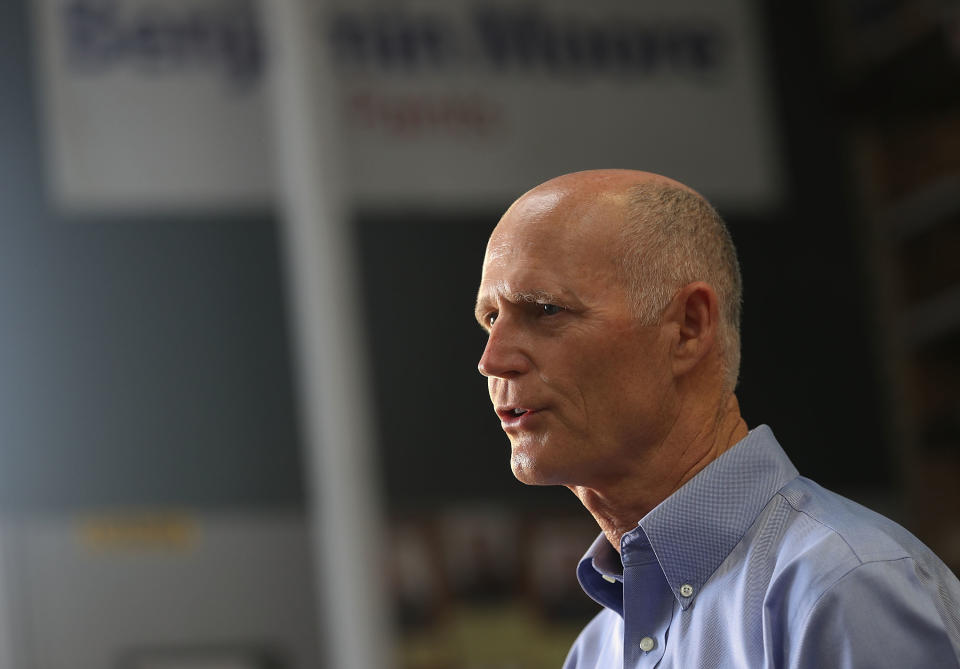 Florida Gov. Rick Scott and his fellow clemency board members have complete discretion to restore voting and other civil rights to people convicted of felonies. (Photo: Joe Raedle via Getty Images)