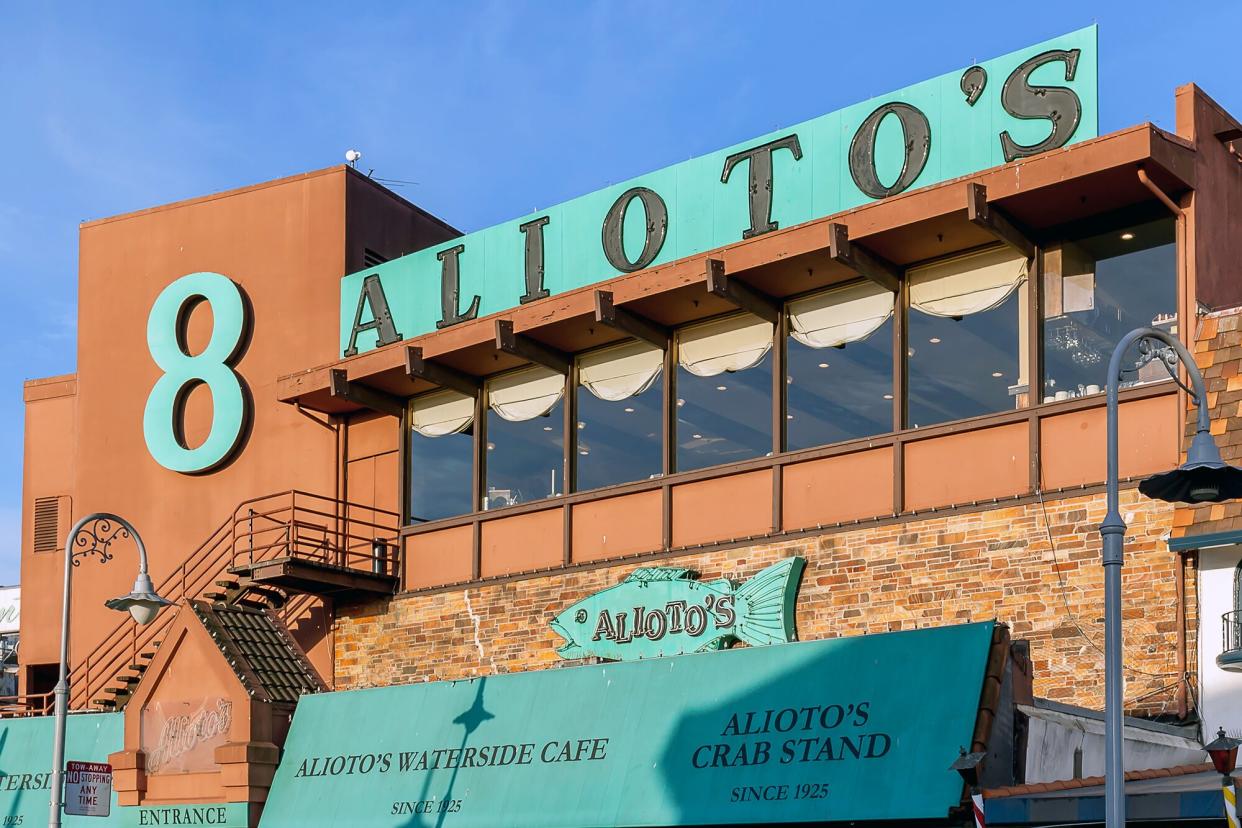 Alioto's restaurant at Fisherman's Wharf in San Francisco, CA