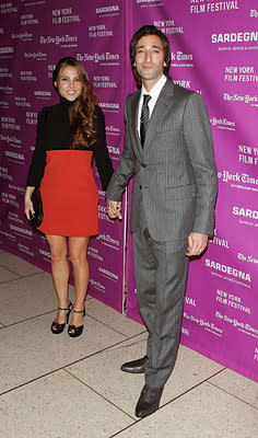 Elsa Pataky and Adrien Brody at the New York Film Festival premiere of Fox Searchlight's The Darjeeling Limited