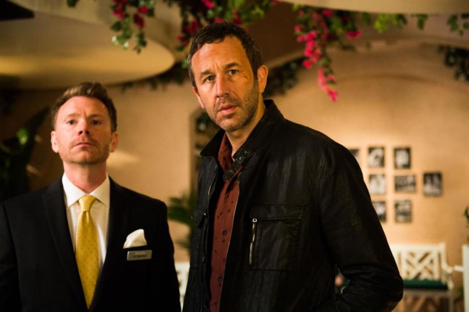 Mobster: Chris O’Dowd plays Miles Daly (MGM)