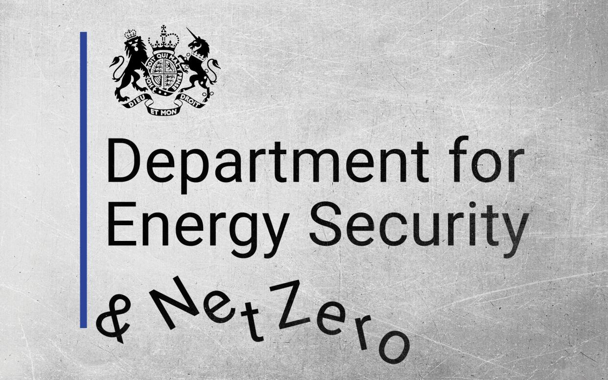 Department for Energy Security and Net Zero logo