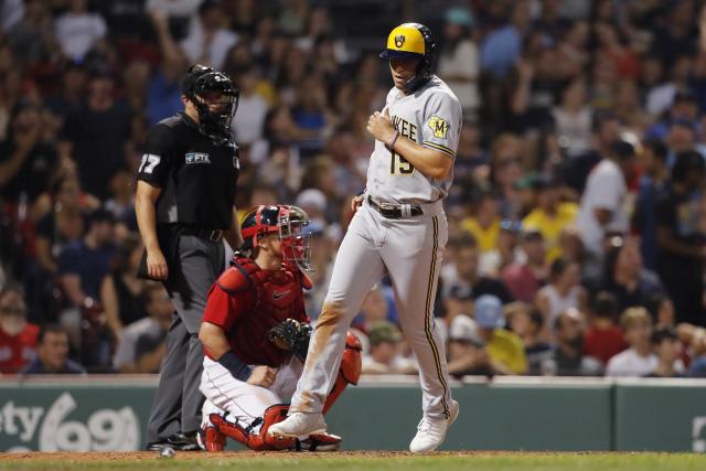 Red Sox acquire infielder Luis Urías from Milwaukee Brewers