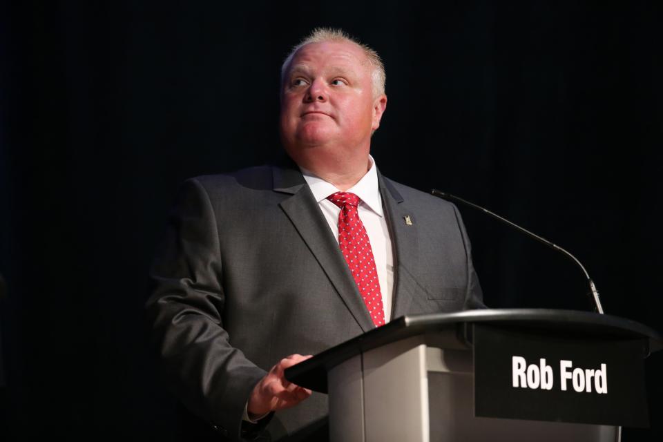 <p>Former Toronto mayor Rob Ford died on March 22, 2016 at 47 from complications of an abdominal tumour. Photo from Getty Images </p>