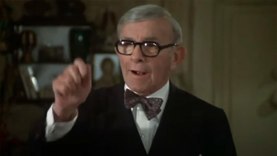 George Burns In The Sunshine Boys.