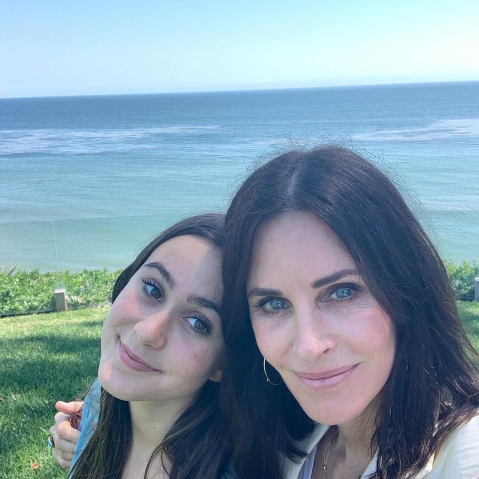 Cutest Coco and Courteney Cox