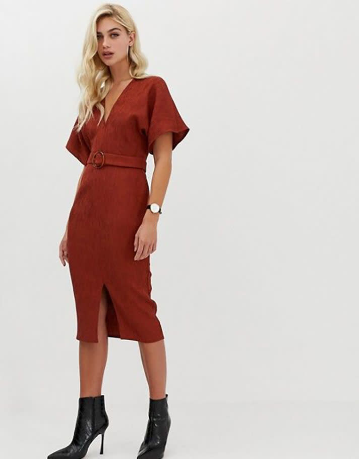 STYLECASTER | Burnt Orange Bridesmaid Dresses Are Both Autumnal and On-Trend