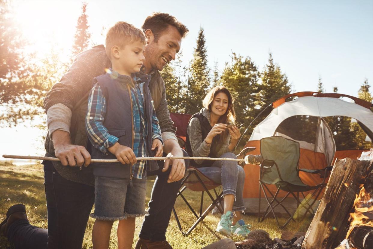 summer activities for kids camping