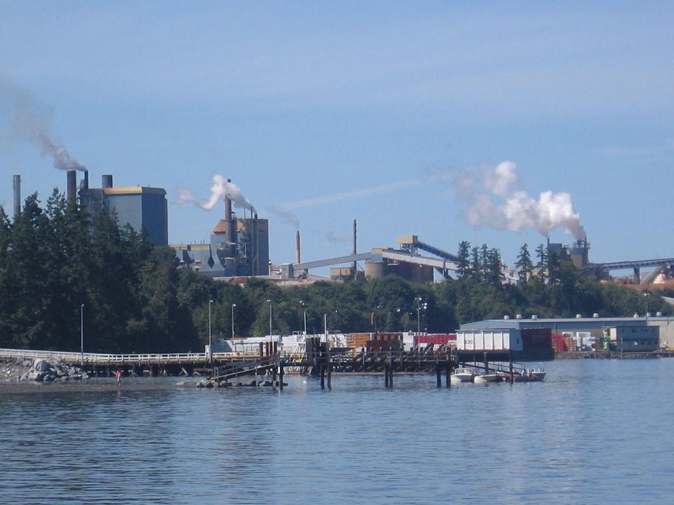 Approximately 75 employees at the Crofton mill, about 74 km northwest of Victoria, will be out of a job as owner Paper Excellence announced an indefinite curtailment of its paper operations. (Kaiser matias/Wikipedia - image credit)