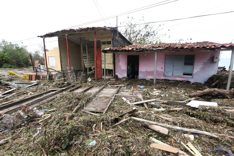 Aftermath of Hurricane Irma in Cuba