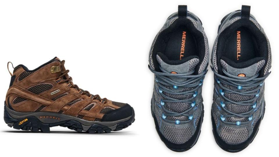 Durable hiking shoes are essential to any gravel or muddy hike.