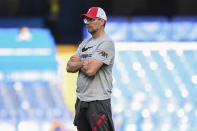 Jurgen Klopp, allenatore del Liverpool, ha riportato i Reds alla vittoria in Premier League che mancava da 30 anni (Michael Regan/Pool via AP)