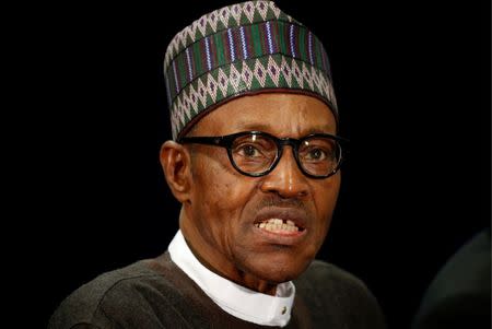 FILE PHOTO: Nigerian President Muhammadu Buhari speaks at the United Nations General Assembly, U.S., September 20, 2016. REUTERS/Kevin Lamarque/File Photo