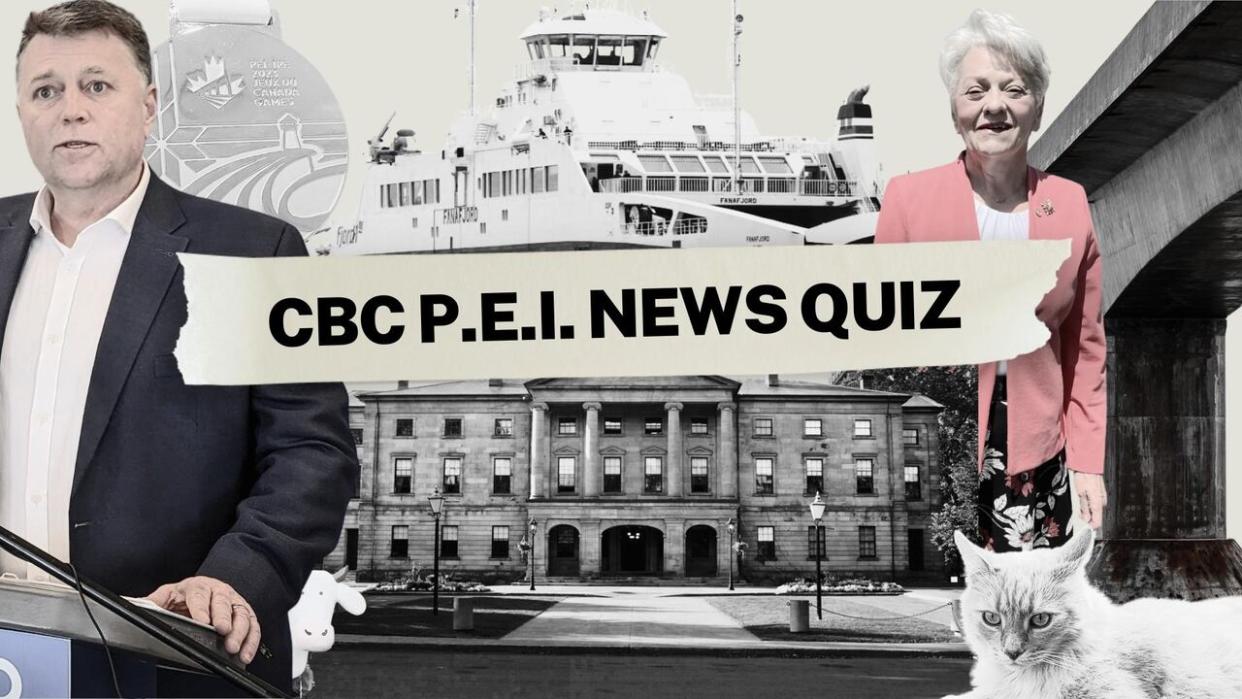 Think you're a smarty-pants? Try our P.E.I. news quiz for 2023. (Canva - image credit)