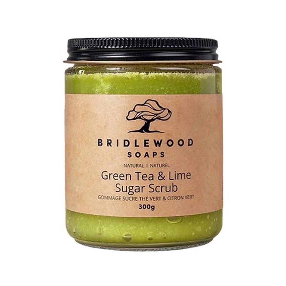 <p><a href="https://www.bridlewoodsoaps.com/product-page/green-tea" rel="nofollow noopener" target="_blank" data-ylk="slk:Shop Now;elm:context_link;itc:0;sec:content-canvas" class="link ">Shop Now</a></p><p>Green Tea & Lime Body Sugar Scrub</p><p>bridlewoodsoaps.com</p><p>$20.00</p><span class="copyright">Bridlewood Soaps</span>