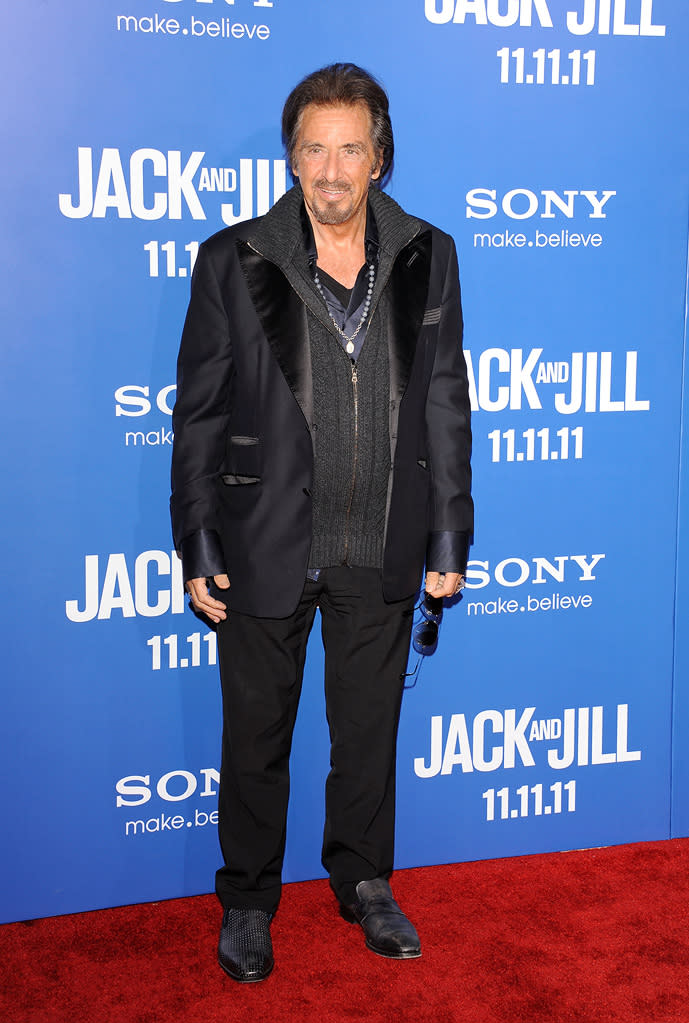 Jack and Jill LA Premiere 2011 Al Pacino