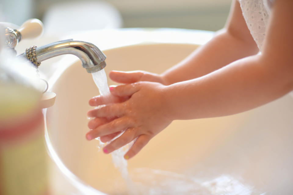 Getting children to wash their hands properly can be a struggle [Photo: Getty]