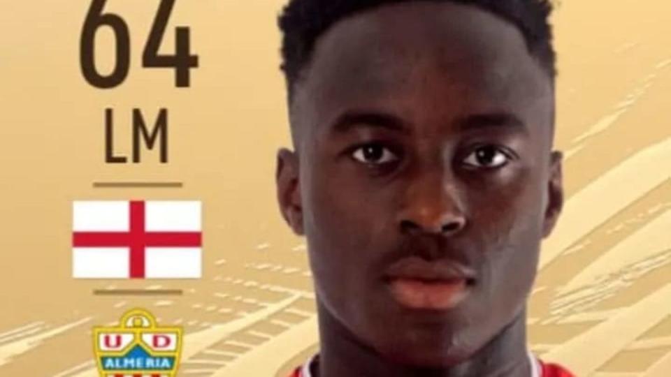 Arvin Appiah jugador del Almería