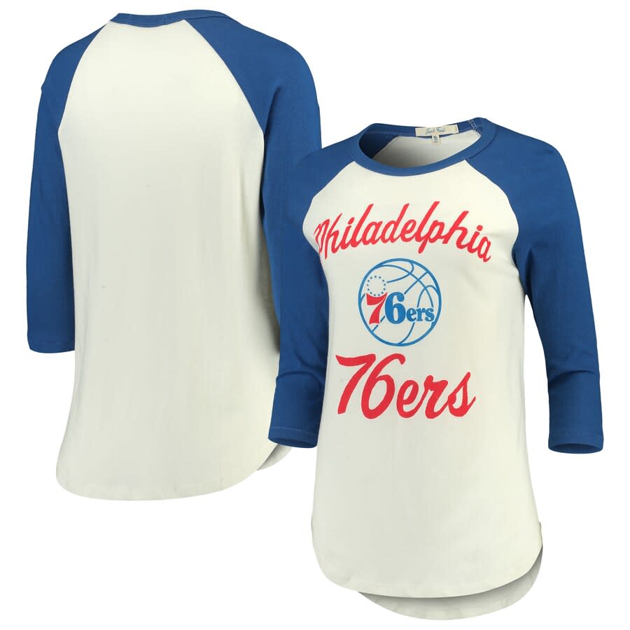 Women's 76ers 3/4-Sleeve T-Shirt