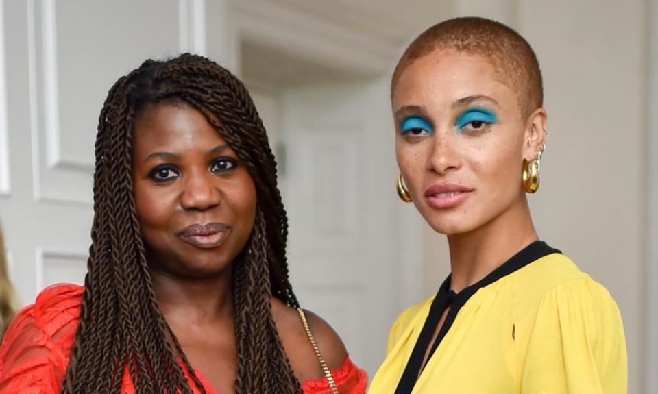 ‘We need to keep on fighting until we win’: with Adwoa Aboah in 2018.