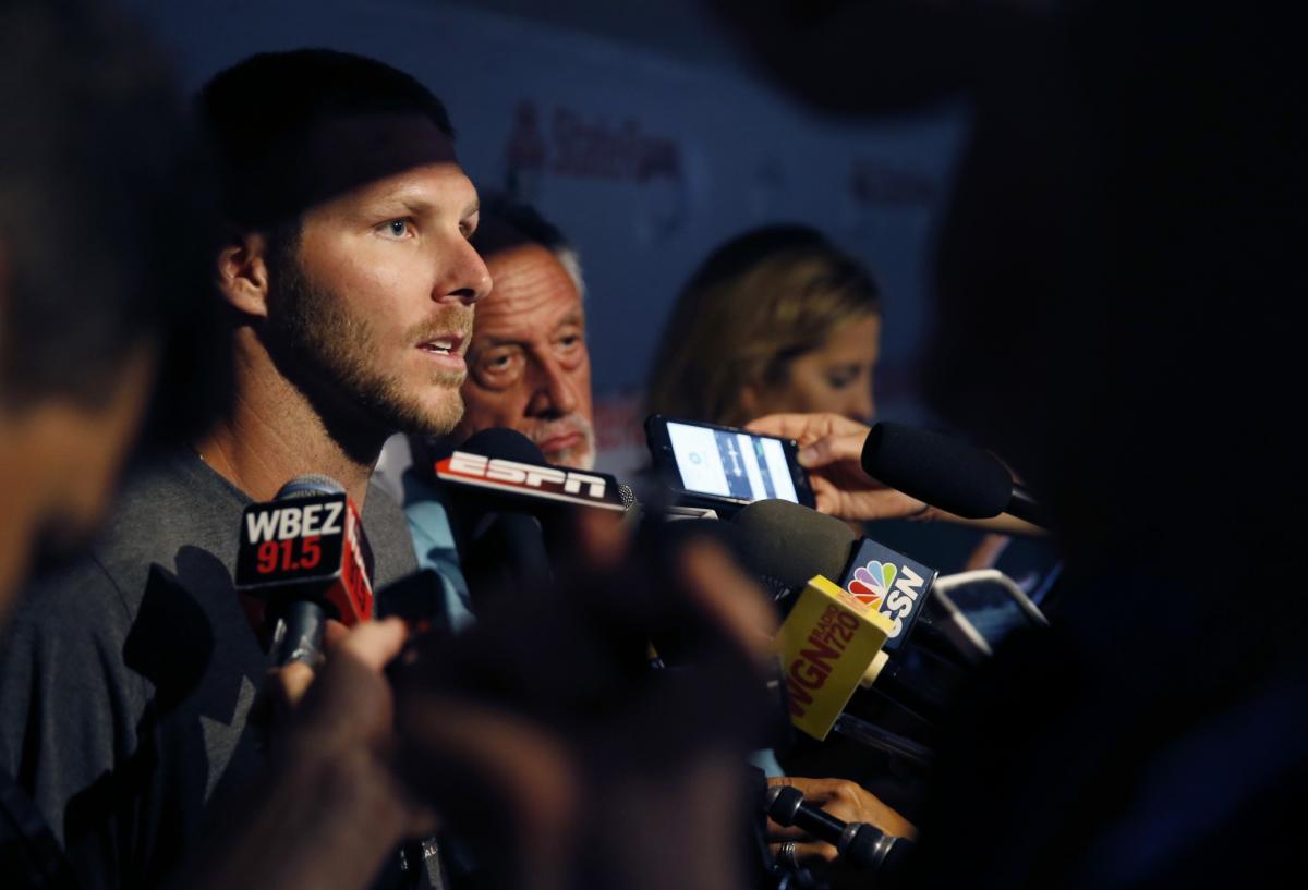 White Sox scratch Chris Sale for cutting up throwback jerseys