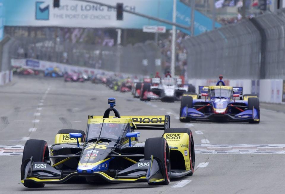 colton herta wins acura grand prix of long beach, alex palou wins indycar season championship