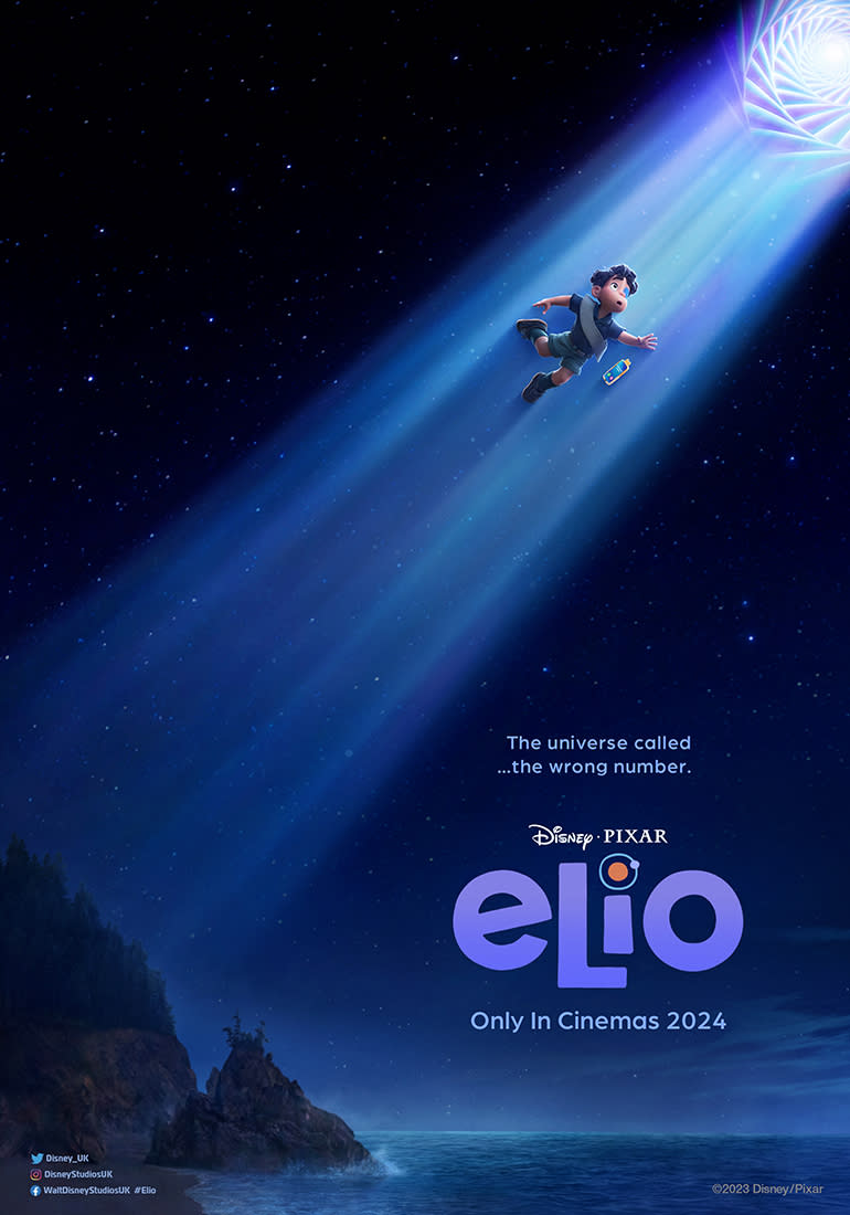Elio vstoupí do kin v březnu 2024 (Disney/Pixar)