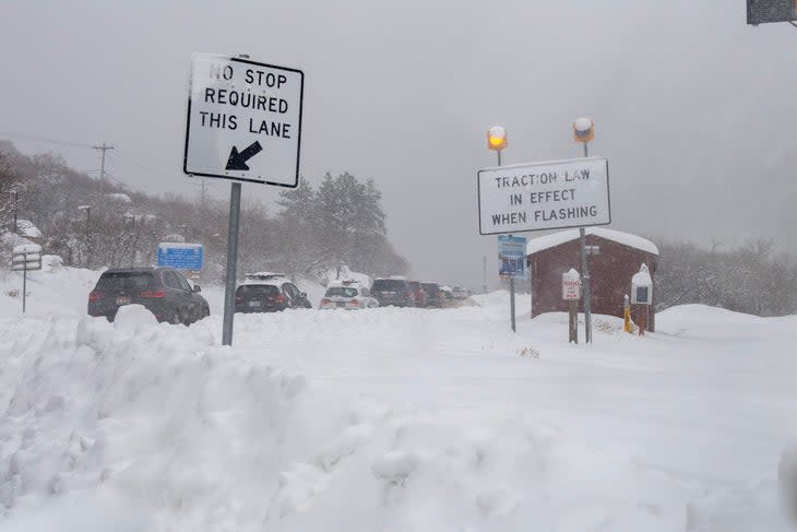 Little Cottonwood Canyon traffic