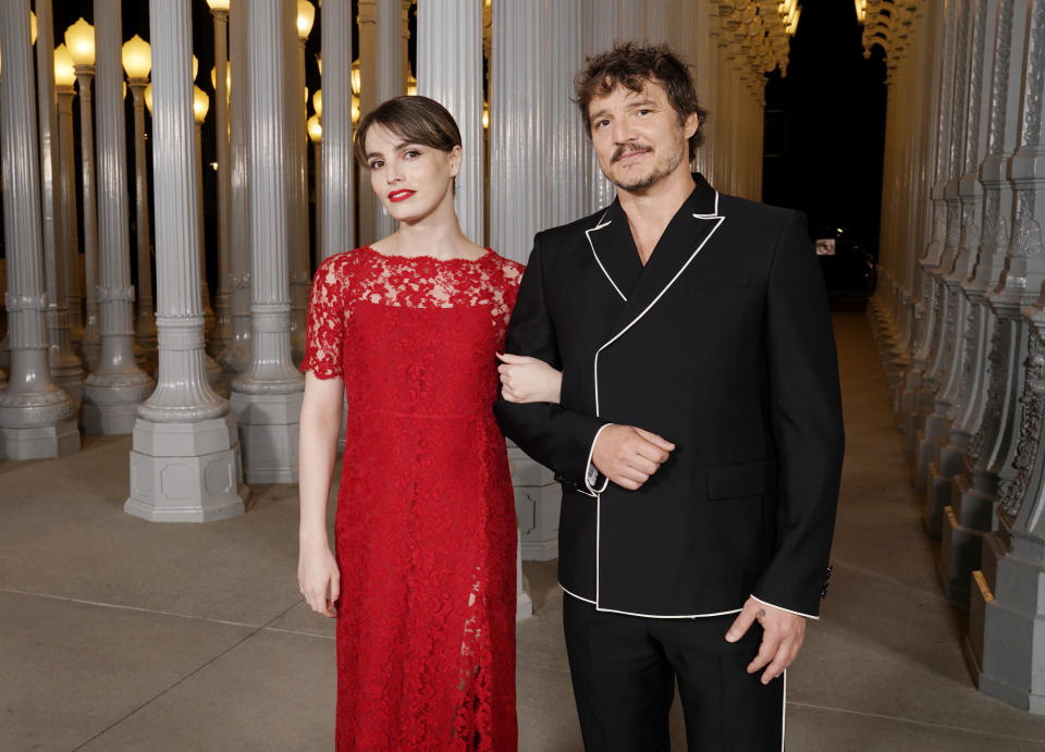 Lux Pascal and Pedro Pascal