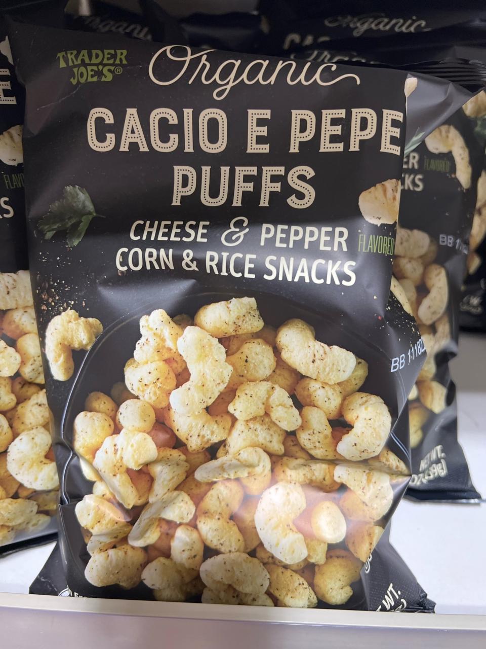 Cacio e Pepe Cheese Puffs