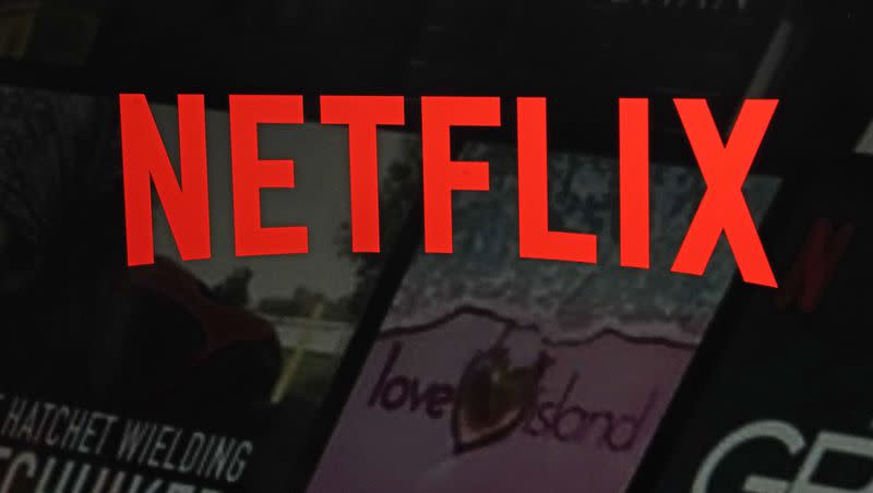 The Netflix logo is displayed on the company’s website, Feb. 2, 2023, in New York. 