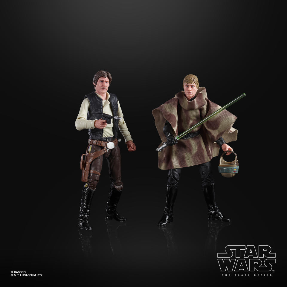 Han Solo and Luke Skywalker (Photo: Hasbro)