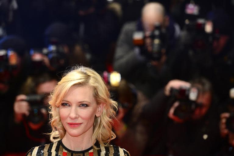 Cate Blanchett at the screening of "Cinderella" at the Berlin International Film Festival on February 13, 2015