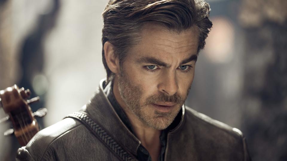 Chris Pine makes a quizzical look in "Dungeons & Dragons: Honor Among Thieves"