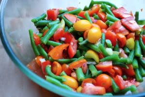 Green Bean and Tomato Salad