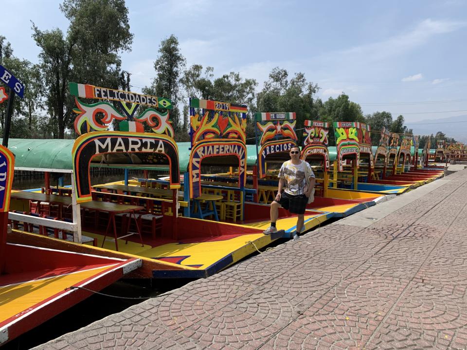 <h1 class="title">Xochimilco Canals in Mexico City</h1><cite class="credit">Photo: Humberto Leon</cite>