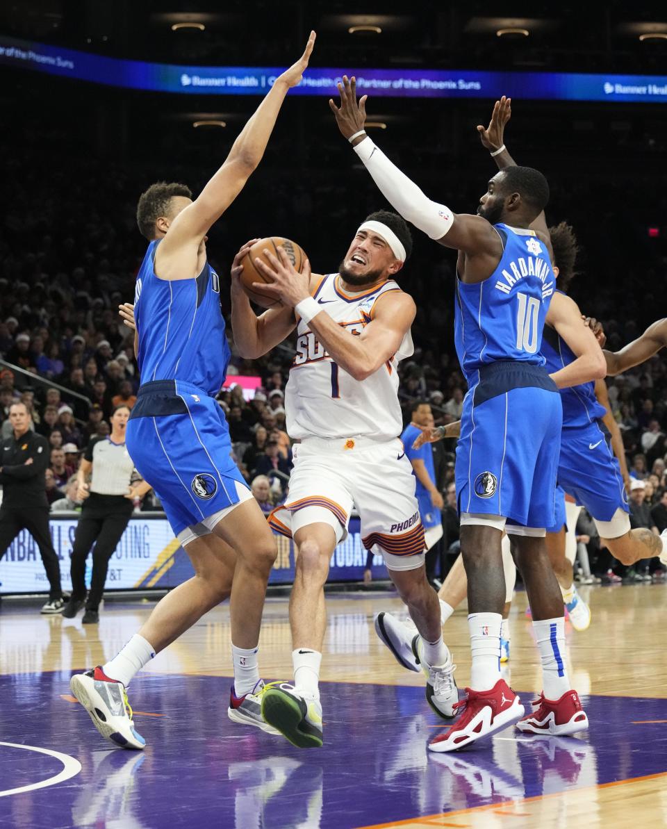 Will Devin Booker and the Phoenix Suns beat the Dallas Mavericks on Wednesday night? NBA picks, predictions and odds weigh in on the game at American Airlines Center.