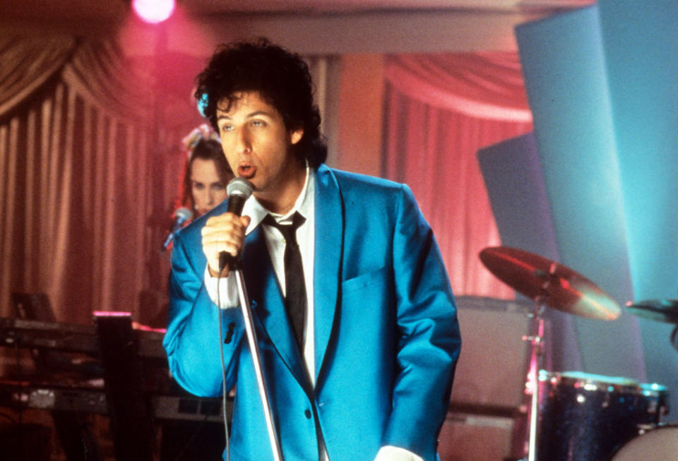 adam singing in wedding singer