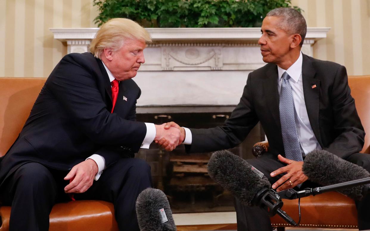 Donald Trump and Barack Obama - Copyright 2016 The Associated Press. All rights reserved.