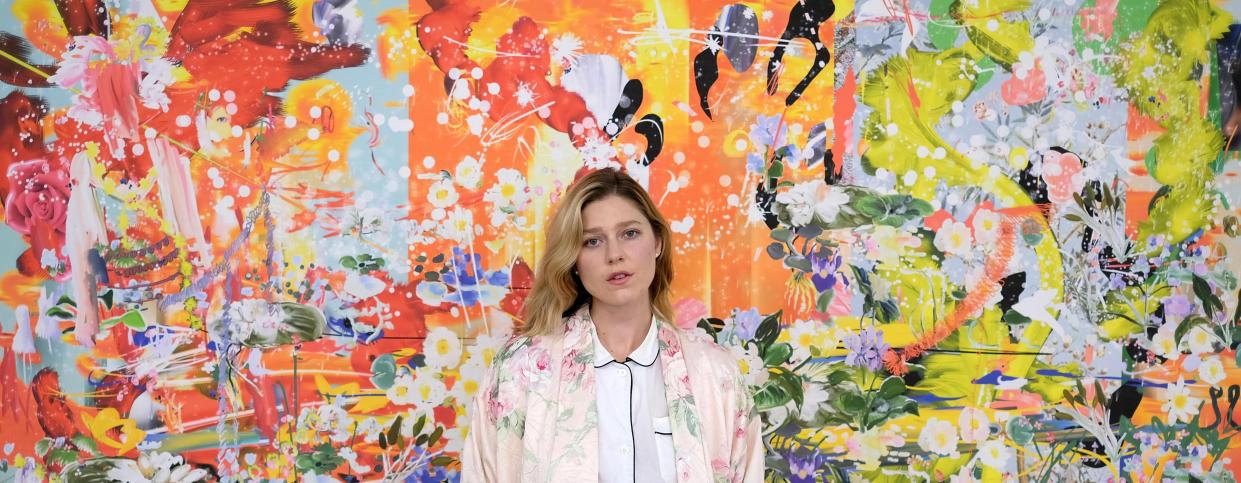 Petra Cortright, seen in 2017, is showing her digital works at County Gallery through April 10.