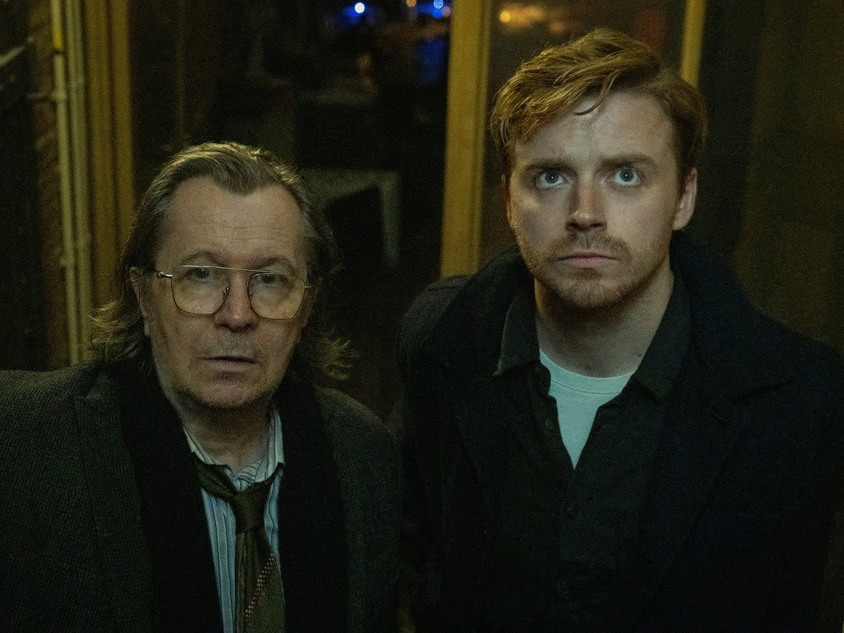 Gary Oldman and Jack Lowden in ‘Slow Horses' (Apple TV+)