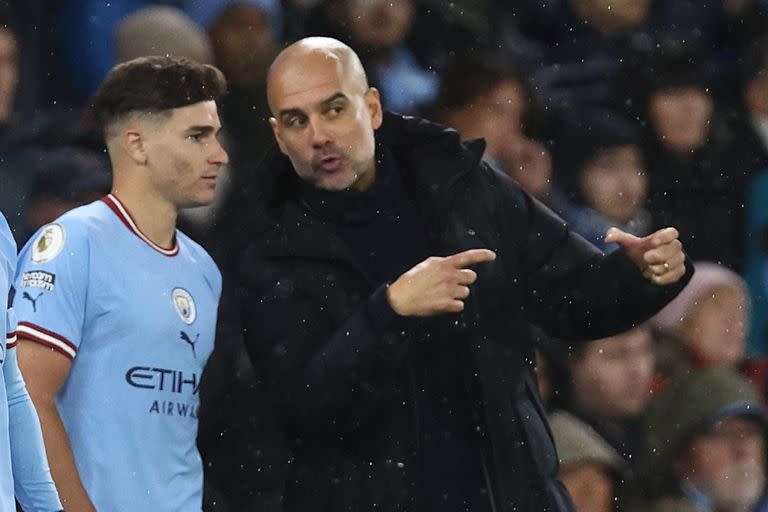 De la mano de Pep Guardiola, Julián Álvarez tendrá su bautismo en la fase eliminatoria de la Champions League; por los octavos de final, Manchester City jugará con Red Bull Leipzig