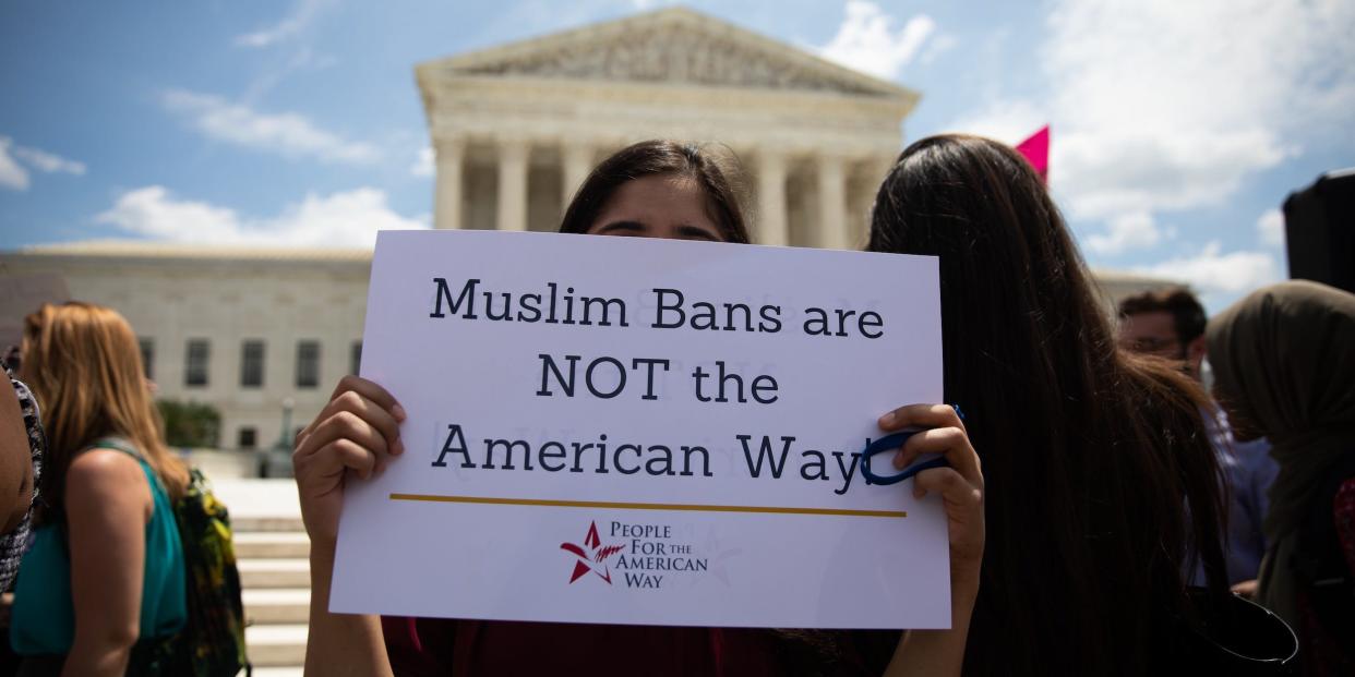 muslim ban protest