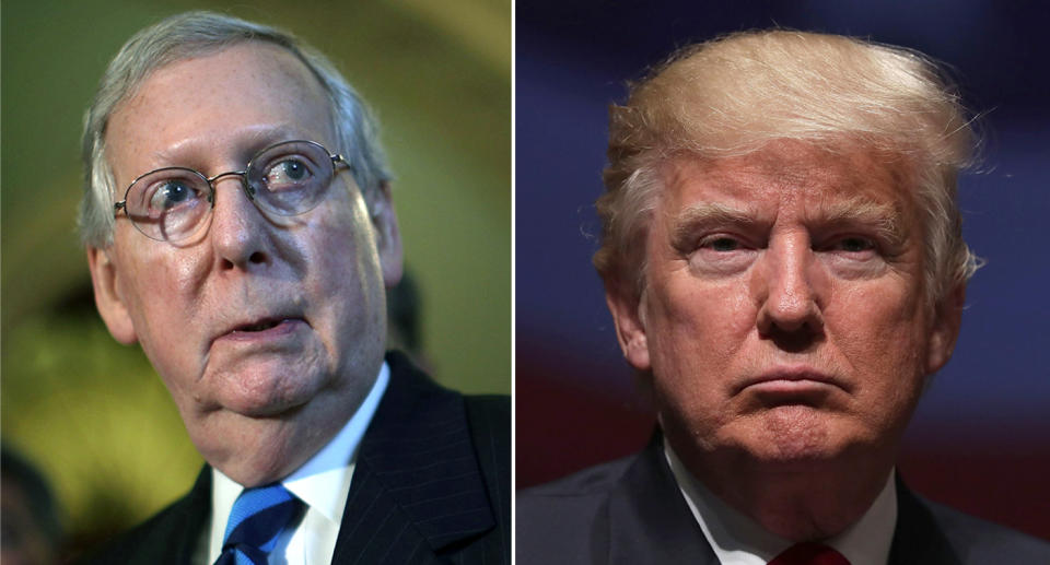 Trump and McConnell