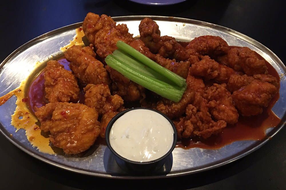 Buffalo Wings at The Hangar in Amherst, Massachusetts