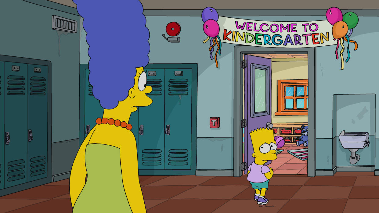 Marge's lucid dreaming finds her facing fears of her children growing up and losing her identity as a mom. (Fox)