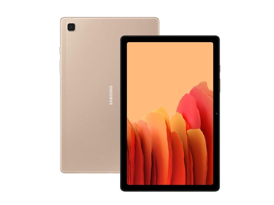 Samsung Galaxy tab A7 32GB 4G android tablet in gold: Was £269, now £213, Amazon.co.uk (Samsung)