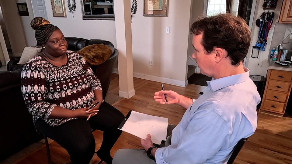 <div>Alexandria Armah told the FOX 5 I-Team she found a new job and isn't looking to be reinstated by DFCS. But she's defending her reputation, she said. (FOX 5)</div>